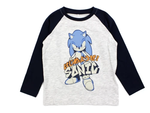 Name It light grey melange t-shirt Sonic